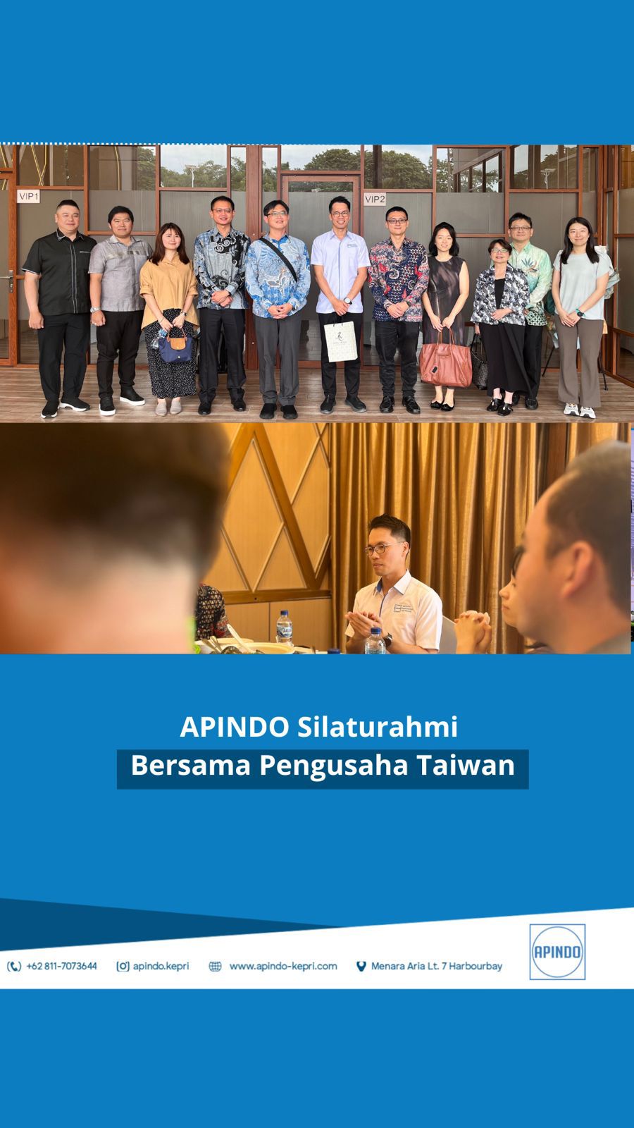 APINDO Makan Siang Bersama  Pengusaha Taiwan!